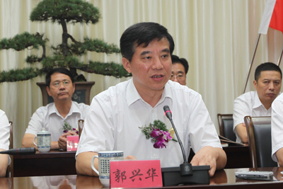 江苏省卫生厅厅长郭兴华讲话南通市委书记丁大卫讲话南通大学党委书记
